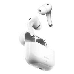 Casti wireless, Baseus, Encok W3, NGW3-02, TWS, Alb, In-Ear, Bluetooth 5.0, Raza 10 m, Baterie 200 mAh, Timp de functionare 24 h