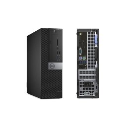 Desktop PC Dell Optiplex 7050 SFF, Procesor Intel Core i7-7700 4.40GHz, 16GB DDR4, 512GB NVME, Placa Video Intel HD Graphics 630