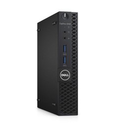 Dell, OPTIPLEX 3050, Intel Core i3-7100T, 3.40 GHz, HDD: 256 GB SSD, RAM: 8 GB, video: Intel HD Graphics 530, USDT