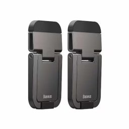 Set Cleme Pliabile Suport Laptop, Baseus LUZC000013, Fixare Adeziva, Gray