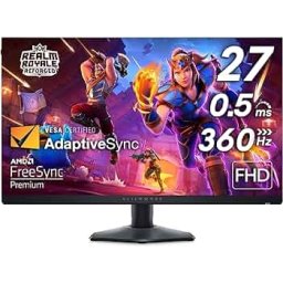 Monitor ALIENWARE; model: AW2723HF; 27"; WIDE