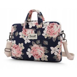Husa Upzz Tech Briefcase Canvaslife Compatibila Cu Laptop / Macbook 15-16 Inch Rose