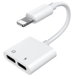 Adaptor Audio Joyroom Lightning La 2 X Lightning, Alb - S-y104