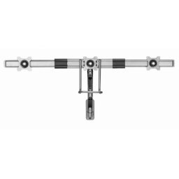 SUPORT de perete GEMBIRD, pt 3 TV/monitor plat, diag. max 17" - 27", rotatie, inclinare, pliere, 1 ~ 6 kg, "MA-WA3-01