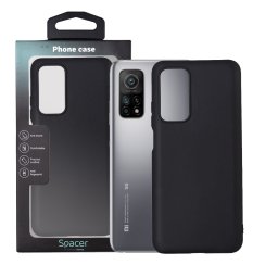 Husa Xiaomi Mi 10T 5G Spacer, negru, grosime 1.5mm, material flexibil TPU "SPPC-XI-MI-10T5G-TPU