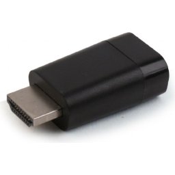 Adaptor HDMI to VGA adapter, single port (A-HDMI-VGA-001)