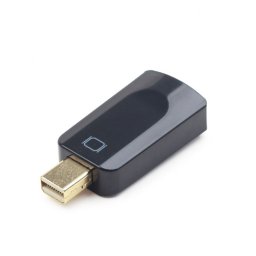 ADAPTOR video GEMBIRD, Mini-DisplayPort (T) la HDMI (M), rezolutie maxima Full HD (1920 x 1080) la 60Hz, black, "A-mDPM-HDMIF-01" (timbru verde 0.08 lei)