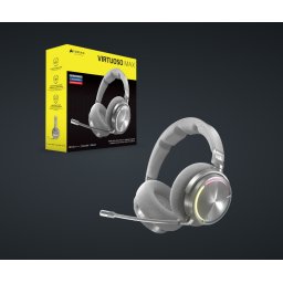 Casti Gaming CR VIRTUOSO MAX WIR SILVER