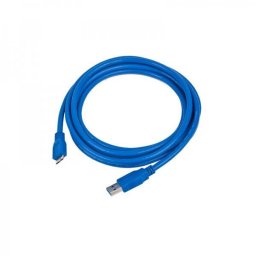 Cablu Gembird USB 3.0 Tip A M Micro USB Tip B M, 3m, Albastru