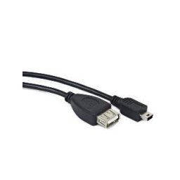 Gembird cable USB MINI BM -> AF USB 2.0 OTG, 15cm