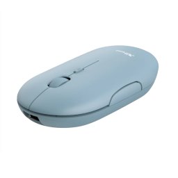 Mouse Puck Rechargeable, USB Wireless, Verde