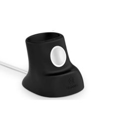 Suport pentru Incarcator Airpods si Apple Watch, Usams, Wireless, Design 2 in 1, ZJ51ZJ01, Negru