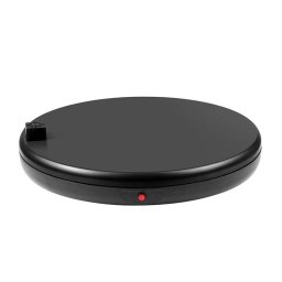 Puluz rotating display stand with power socket 45 cm (black)