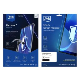 Folie protectie tableta universal All-Safe AIO Hammer Full Wet Fitting, set 5 bucati