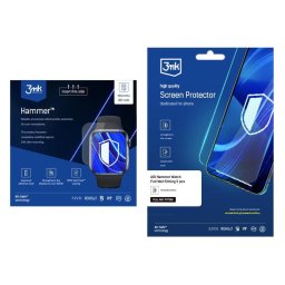 Folie protectie smartwatch universal All-Safe AIO Hammer Full Wet Fitting, set 5 bucati