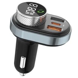 Bluetooth 5.0 MP3 cu transmițător FM 1xUSB + 1xUSB-C