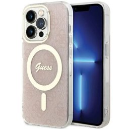 Husa iPhone 15 Pro 6.1" pink hardcase IML 4G MagSafe