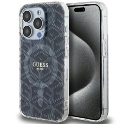 Husa iPhone 15 Pro Max 6.7" black hardcase IML GCube MagSafe