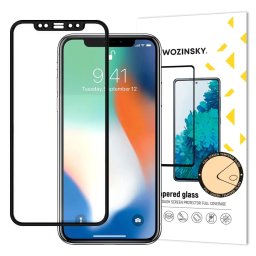 super tough full glue tempered glass full screen with frame case friendly Apple iphone xr / iphone 11 black