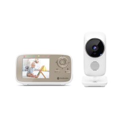 VM483 2.8" Video Baby Monitor White/Gold