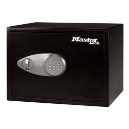 Seifuri si casete de valori X125ML, 33.3 l, Cifru electronic, Otel solid, Negru