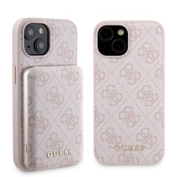 Husa Husa pentru iPhone 15 - Hardcase Powerbank MagSafe (GUBPM5P15S4GEMGP) - Pink