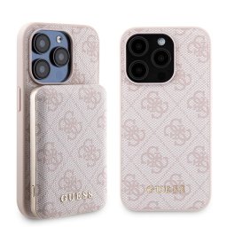 Husa Husa pentru iPhone 15 Pro - Hardcase Powerbank MagSafe (GUBPM5P15L4GEMGP) - Pink