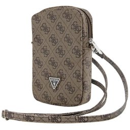 Borseta Borseta Barbati pentru Telefon - Guess (GUWBZP4GFTSW) - Brown