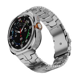 Curea pentru Samsung Galaxy Watch Ultra 47mm - Techsuit Watchband (W063) - Silvery