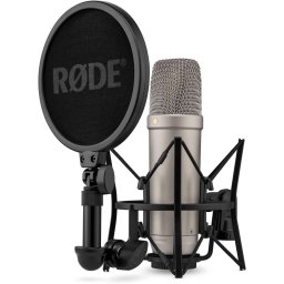 Microfon Rode Microphones NT1-A 5th Gen, Microphone (silver, USB-C, XLR)