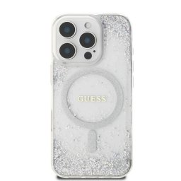 Husa Husa pentru iPhone 16 Pro - IML Glitter Gradient MagSafe (GUHMP16LRGRGES) - Silver