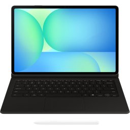 Husa tip Book Cover Keyboard - AI Key, pentru Galaxy Tab S10 FE Plus Black