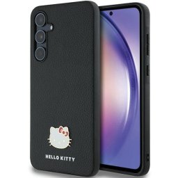 Husa Husa pentru Samsung Galaxy A55 5G - Hardcase Metal Logo Kitty Head (HKHCSA55PGHDLMK) - Black