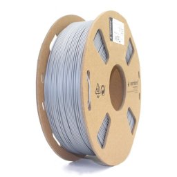 FILAMENT GEMBIRD pt. imprimanta 3d, PLA+, 1.75mm diamentru, 1Kg / bobina, aprox. 340m, topire 190-220 grC, grey, "3DP-PLA+1.75-02-GR