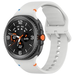 Curea pentru Samsung Galaxy Watch8 40mm/Watch8 44mm/Watch8 Classic - Techsuit Watchband (W079) - Gray