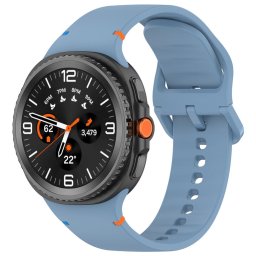 Curea pentru Samsung Galaxy Watch8 40mm/Watch8 44mm/Watch8 Classic - Techsuit Watchband (W079) - Denim Blue