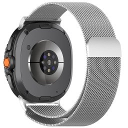 Curea pentru Samsung Galaxy Watch8 40mm/Watch8 44mm/Watch8 Classic - Techsuit Watchband 22mm (W009) - Silver