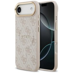 Husa Husa pentru iPhone 17 Air - Guess Hardcase 4G Classic MagSafe (GUHMP17MP4MSEGCP) - Pink