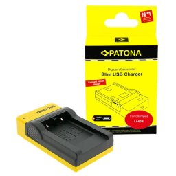Incarcator USB PATONA Slim USB-C pentru Olympus Li-40B Li-42B Nikon EN-EL10