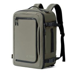 Rucsac 15.6 inch "Defender cabină avion", Pu, Verde - Practic si Rezistent pentru Naveta Zilnica