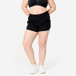 Pantalon scurt lejer Fitness Negru Damă