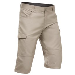 Pantalon scurt Drumeție NH500 Bej Bărbați