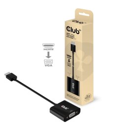 CLUB3D HDMI VGA/D-Sub Convertor Negru 35cm CAC-1302