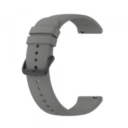 Curea Techsuit W001 pentru Samsung Galaxy Watch / Huawei Watch Series, 22mm, Gri