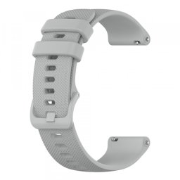 Curea Techsuit W006 pentru Samsung Galaxy Watch / Huawei Watch Series, 20mm, Gri