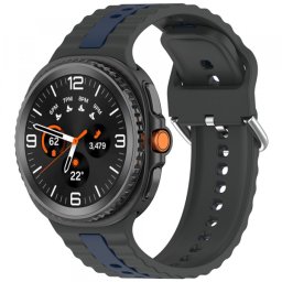Curea Techsuit W078 pentru Samsung Galaxy Watch9 / Watch8 / Watch8 Classic Series, Gri