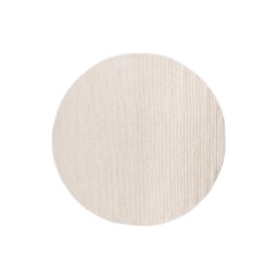 Covor rotund natural FIR WOOL, 160 cm, 2600 g/m², crem