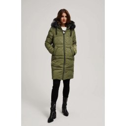 Marisse Quilted Jacket With A Warm Hood