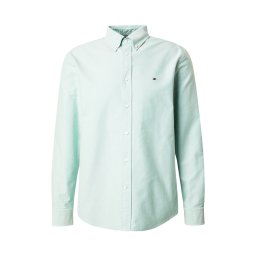 TOMMY HILFIGER Cămașă 'Heritage' verde mentă