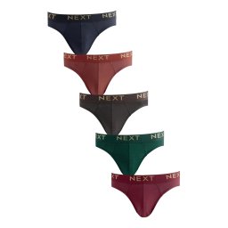 Next Slip albastru marin / gri închis / verde pin / roșu vin